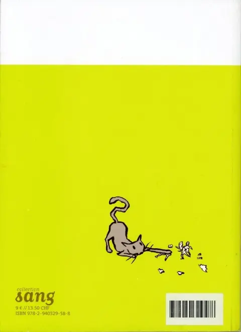 Verso de l'album Epinoche
