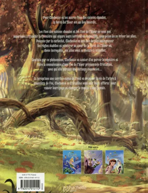 Verso de l'album La Fée Clochette Tome 4 Clochette et le Secret des Fées