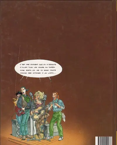 Verso de l'album 150 loups-garous Tome 1 Sur une place de Constantinople