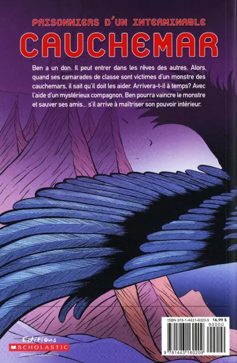 Verso de l'album Le Gardien des rêves Tome 1 Prisonniers du cauchemar