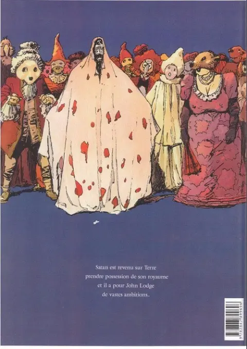 Verso de l'album Gothic Tome 5 Satan ne dort jamais