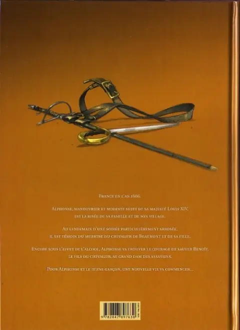 Verso de l'album Le Grand siècle Tome 1 Alphonse