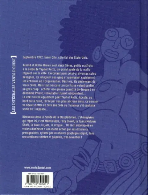 Verso de l'album Inner City Blues Intégrale