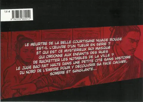 Verso de l'album Juge Bao Tome 2 Juge Bao & Le roi des enfants