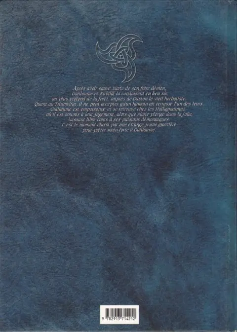 Verso de l'album Les larmes du démon Tome 2 La roussotte