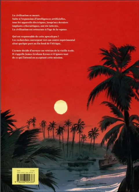 Verso de l'album Le Lendemain du monde