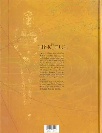 Verso de l'album Le Linceul Tome 4 L'agitateur public