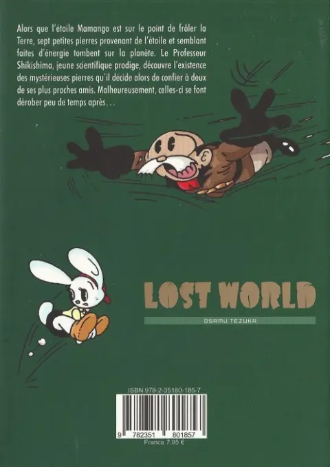 Verso de l'album Lost world