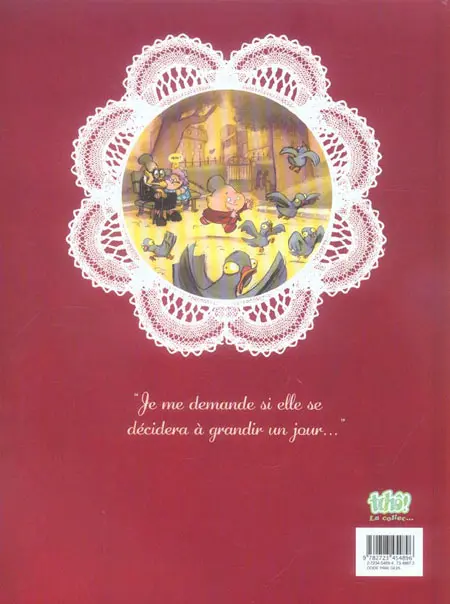 Verso de l'album Mamette Tome 1 Anges et pigeons