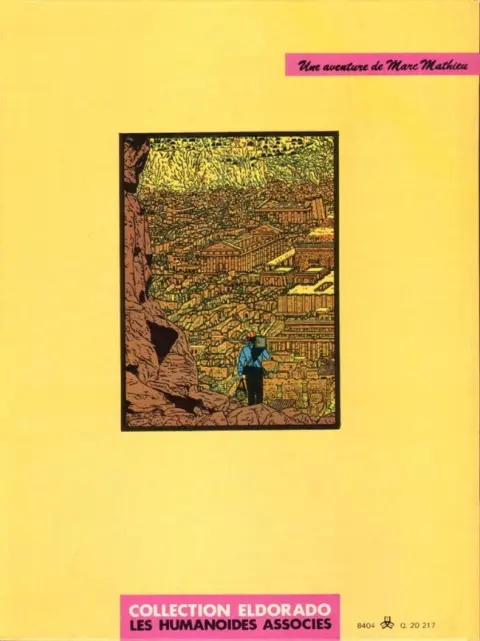 Verso de l'album Une aventure de Marc Mathieu Tome 2 Le Faucon de Mû (2/2)