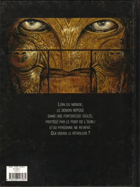 Verso de l'album La Marque du démon Tome 1 La geste écarlate