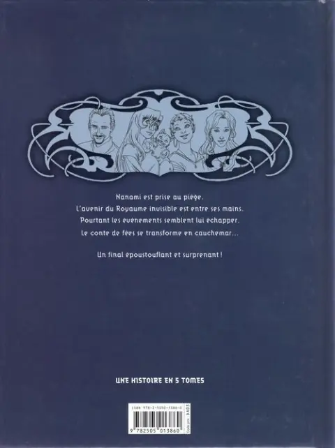 Verso de l'album Nanami Tome 5 Le combat final