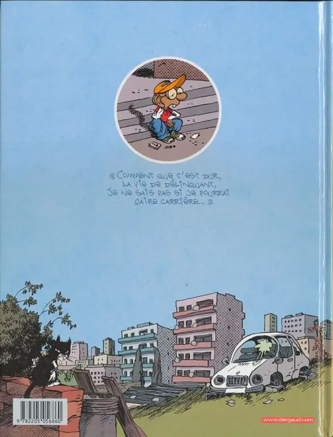Verso de l'album Nic Oumouk Tome 1 Total souk pour Nic Oumouk