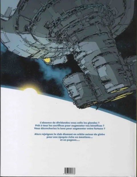 Verso de l'album La Planète des riches Tome 1 Un voyage de la Terre à la thune