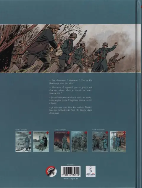Verso de l'album L'Ambulance 13 Tome 6 Gueule de Guerre