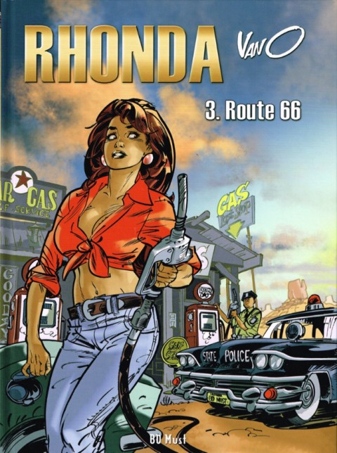 Couverture de l'album Rhonda Tome 3 Route 66