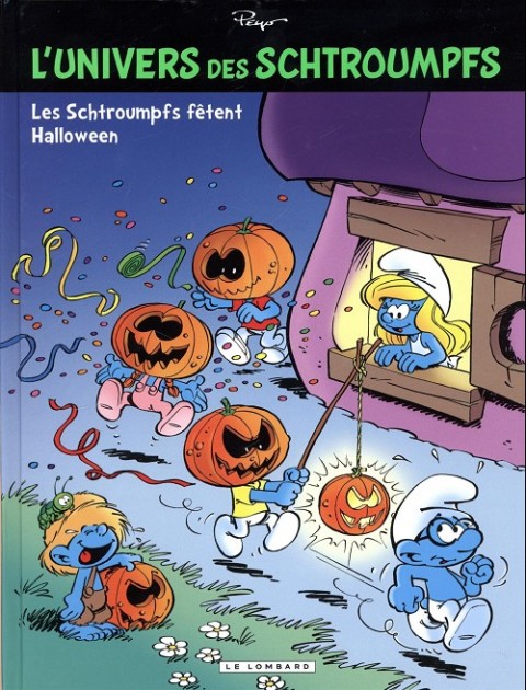 Couverture de l'album L'univers des Schtroumpfs Tome 5 Les Schtroumpfs fêtent Halloween