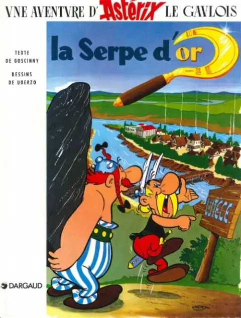 Couverture de l'album Astérix Tome 2 La serpe d'or