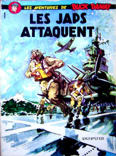 Couverture de l'album Buck Danny Tome 1 Les japs attaquent