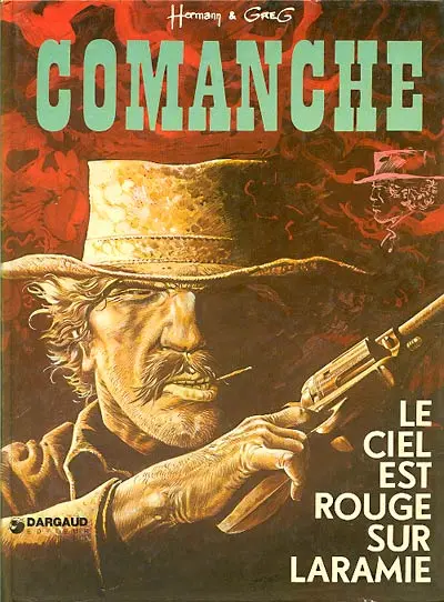 Couverture de l'album Comanche Tome 4 Le ciel est rouge sur Laramie