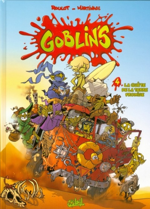 Couverture de l'album Goblin's Tome 4 La quête de la terre promise