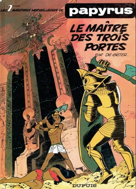 Couverture de l'album Papyrus Tome 2 Le maître des trois portes