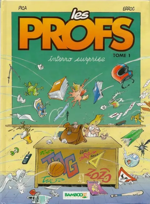 Couverture de l'album Les Profs Tome 1 Interro surprise