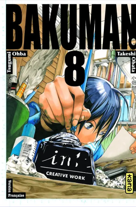 Bakuman Tome 8 Culottes entraperçues et messie