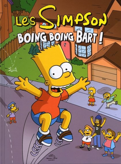 Couverture de l'album Les Simpson Tome 5 Boing boing Bart !