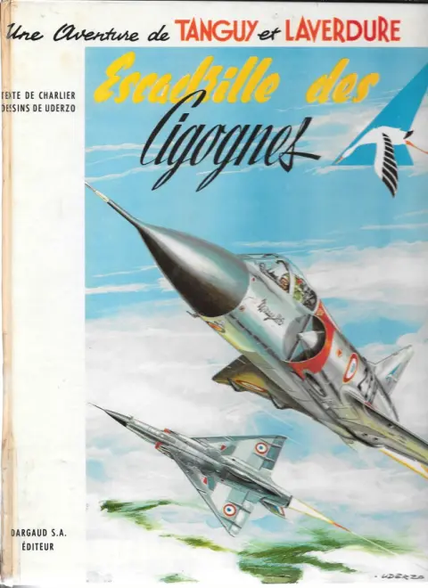 Couverture de l'album Tanguy et Laverdure Tome 4 Escadrille des cigognes