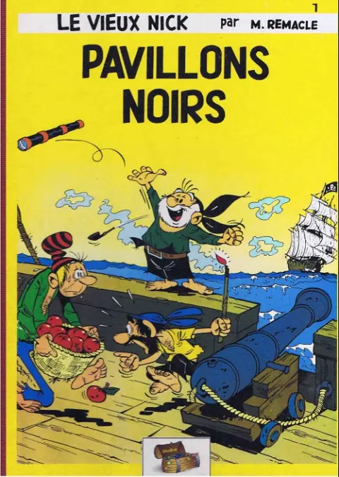 Couverture de l'album Le Vieux Nick et Barbe-Noire Tome 1 Pavillons noirs