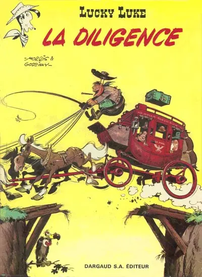 Couverture de l'album Lucky Luke Tome 32 La diligence