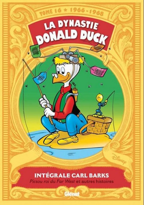 Couverture de l'album La Dynastie Donald Duck Tome 16 Picsou roi du Far West et autres histoires (1965 - 1966)