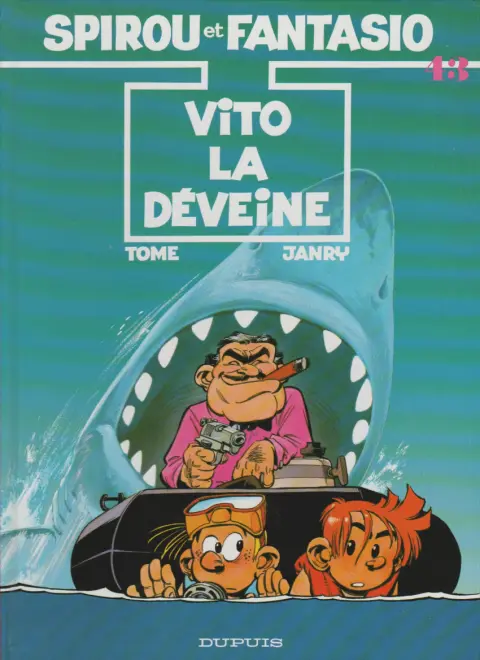 Couverture de l'album Spirou et Fantasio Tome 43 Vito la déveine