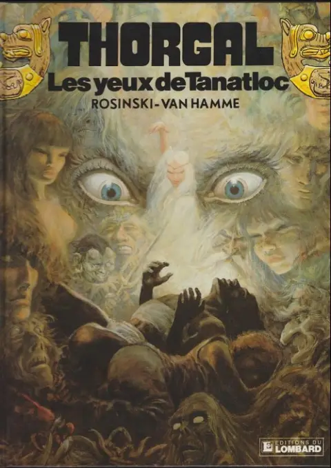 Couverture de l'album Thorgal Tome 11 Les yeux de Tanatloc