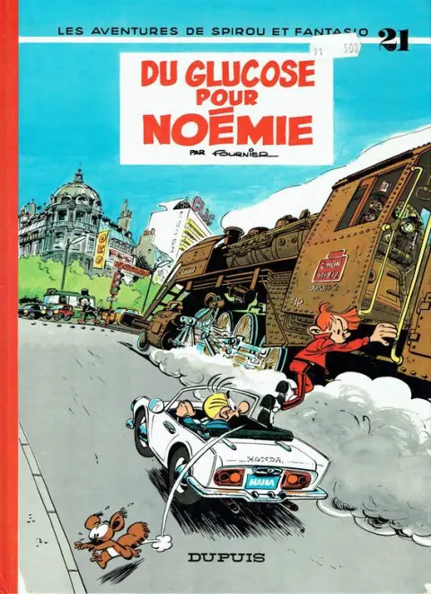 Couverture de l'album Spirou et Fantasio Tome 21 Du glucose pour Noémie