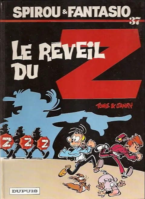 Couverture de l'album Spirou et Fantasio Tome 37 Le réveil du Z