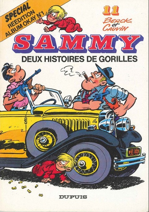 Couverture de l'album Sammy Tome 11 Deux histoires de gorilles