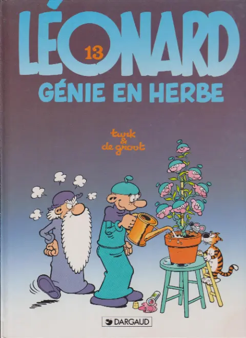 Couverture de l'album Léonard Tome 13 Génie en herbe