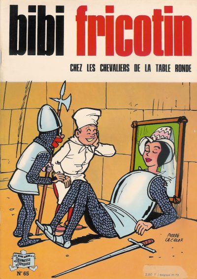Bibi Fricotin 2e Série - Societé Parisienne d'Edition Tome 65 Bibi Fricotin chez les chevaliers de la Table Ronde