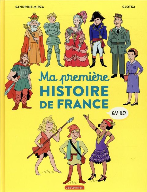 Couverture de l'album Ma première histoire de France en BD