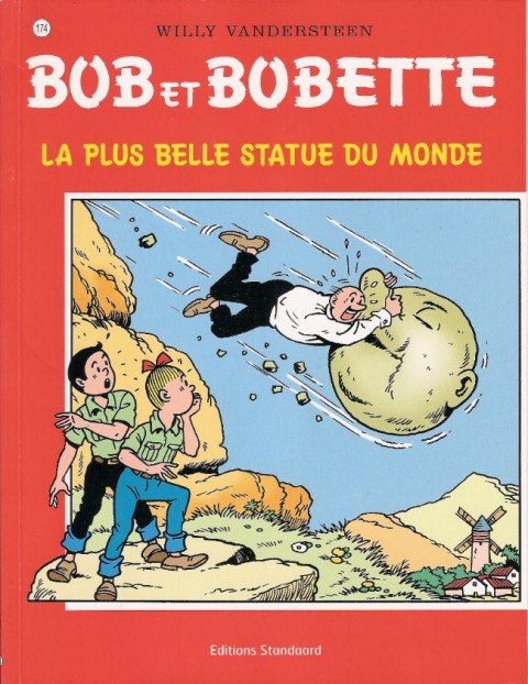 Couverture de l'album Bob et Bobette Tome 174 La plus belle statue du monde