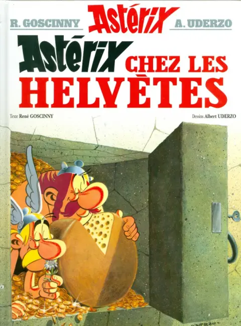 Couverture de l'album Astérix Tome 16 Astérix chez les helvètes