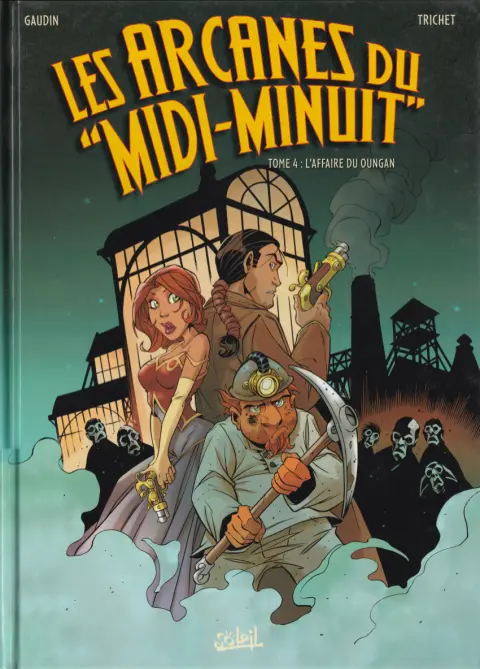 Couverture de l'album Les Arcanes du Midi-Minuit Tome 4 L'affaire du Oungan