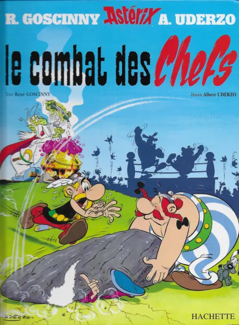 Couverture de l'album Astérix Tome 7 Le combat des chefs