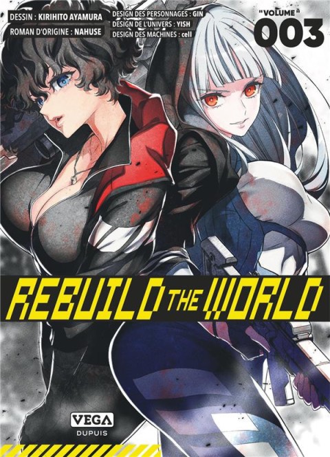 Couverture de l'album Rebuild the World Volume 003