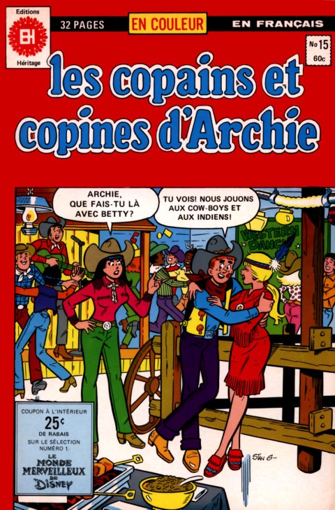 Les copains et copines d'Archie N° 15 Abus de confiance