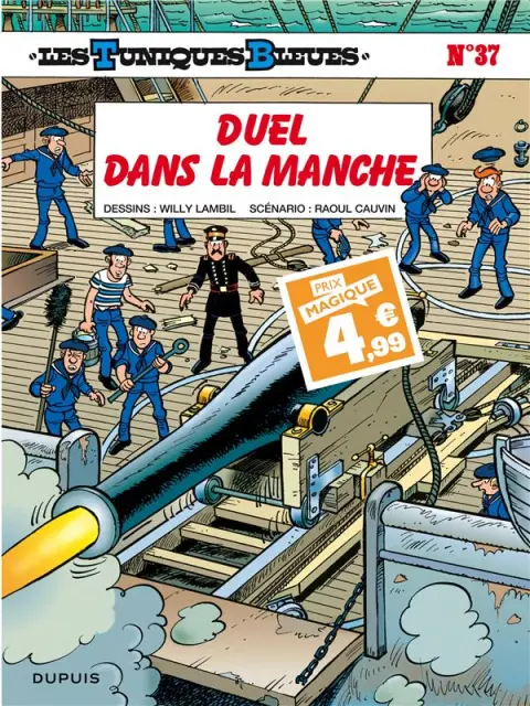 Couverture de l'album Les Tuniques Bleues Tome 37 Duel dans la manche