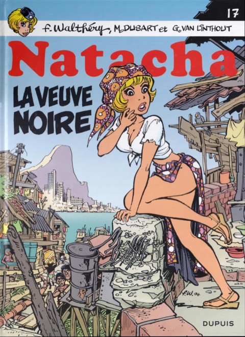 Couverture de l'album Natacha Tome 17 La veuve noire