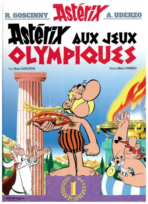 Couverture de l'album Astérix Tome 12 Astérix aux jeux olympiques